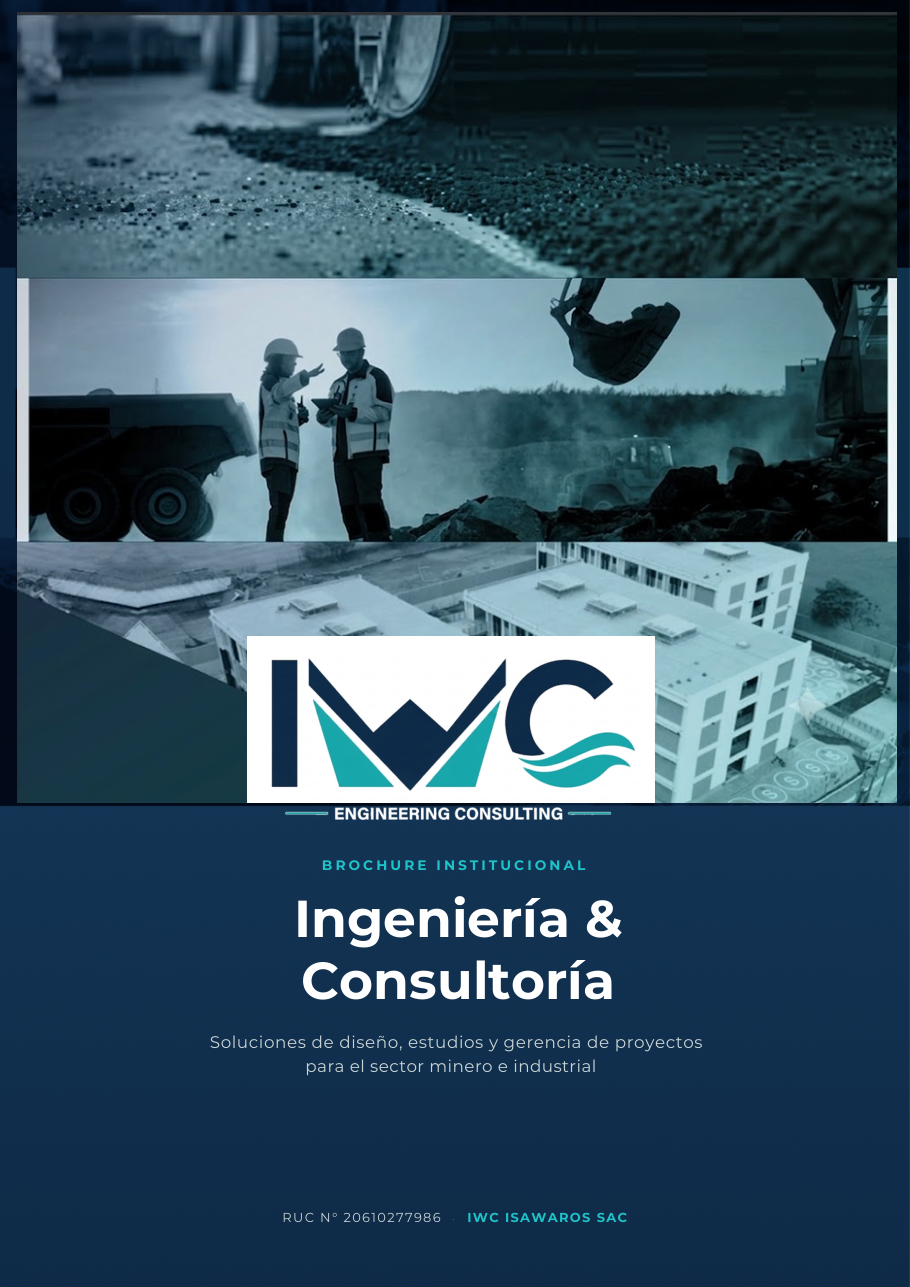 Portada del brochure institucional IWC Isawaros